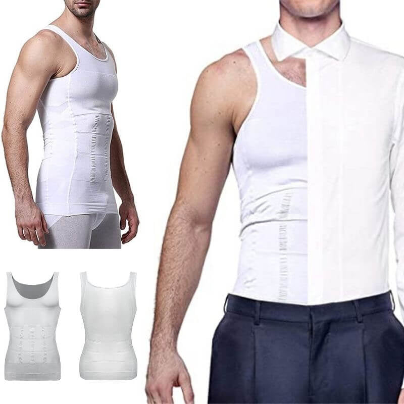 Camiseta Reductora - Moldea tu figura al instante bajo cualquier ropa