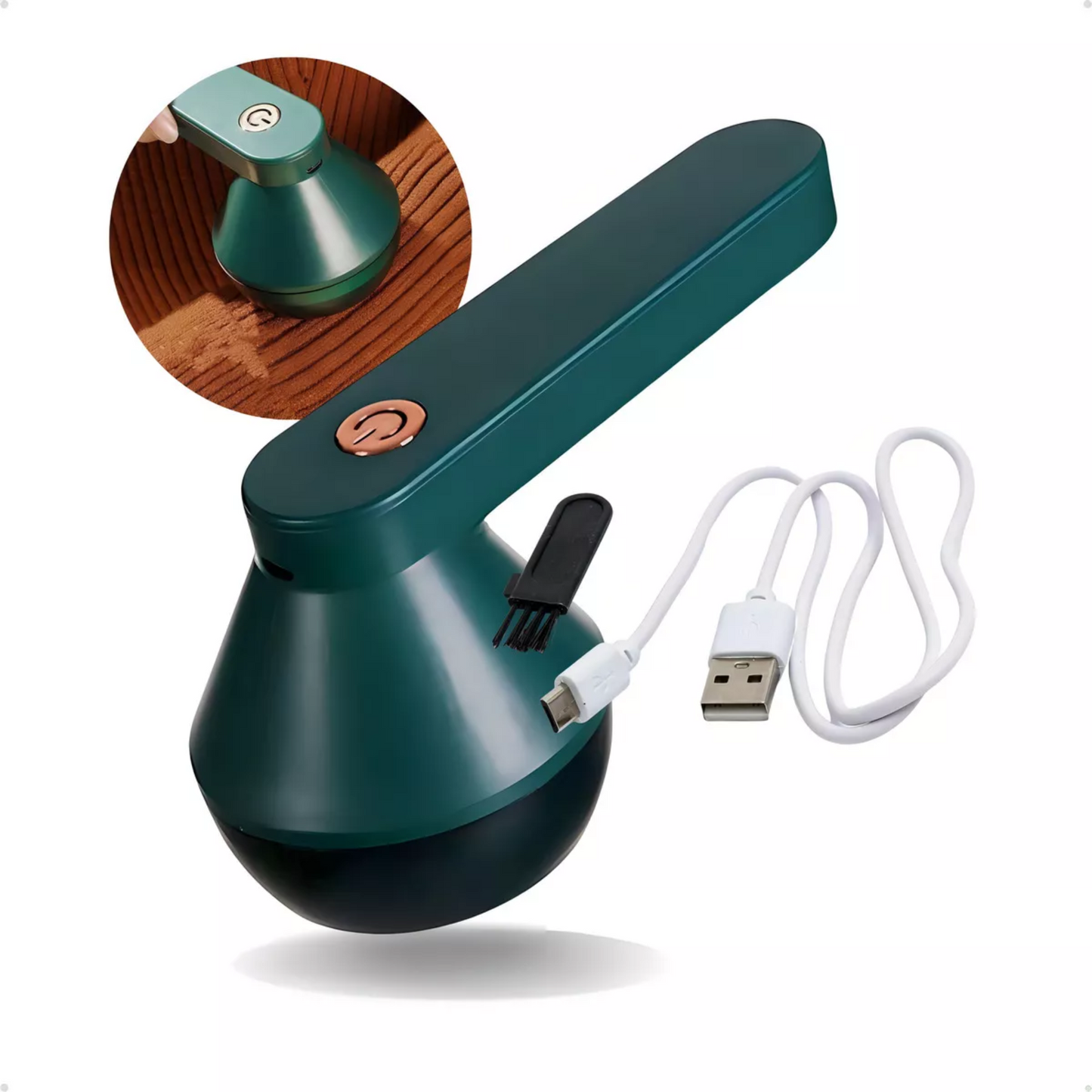 QUITAPELUSAS Y PELOS RECARGABLE USB PORTÁTIL