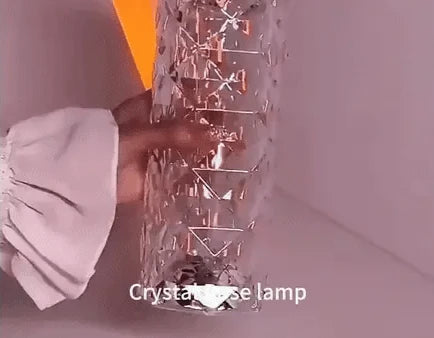 LAMPARA DE ACRÍLICO LUZ DIAMANTE TÁCTIL