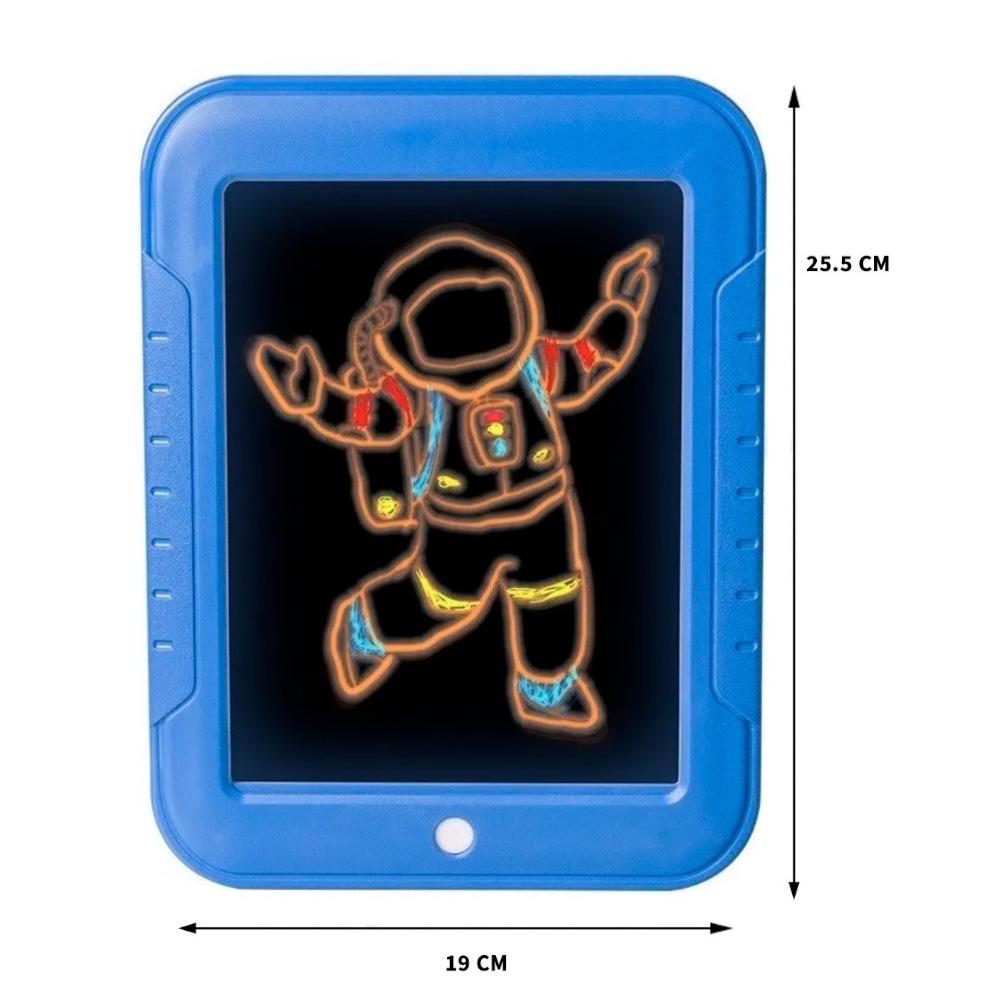 PIZARRA MÁGICA LUMINOSA PARA NIÑOS 3D