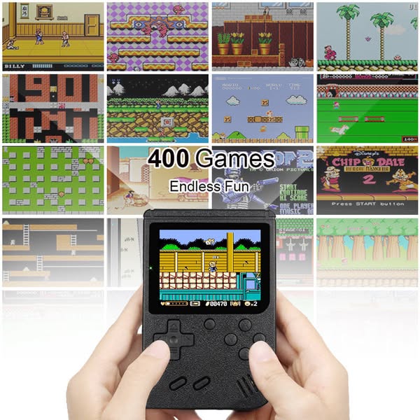 CONSOLA GAMEBOY SUP 400 JUEGOS