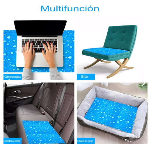 MANTA FRÍA Y REFRESCANTE PARA MASCOTAS