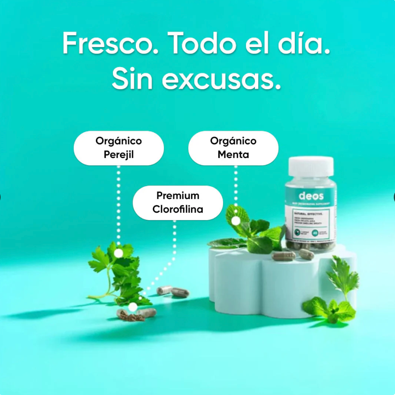 DEOS 30 CAP - DESODORANTE INTERNO