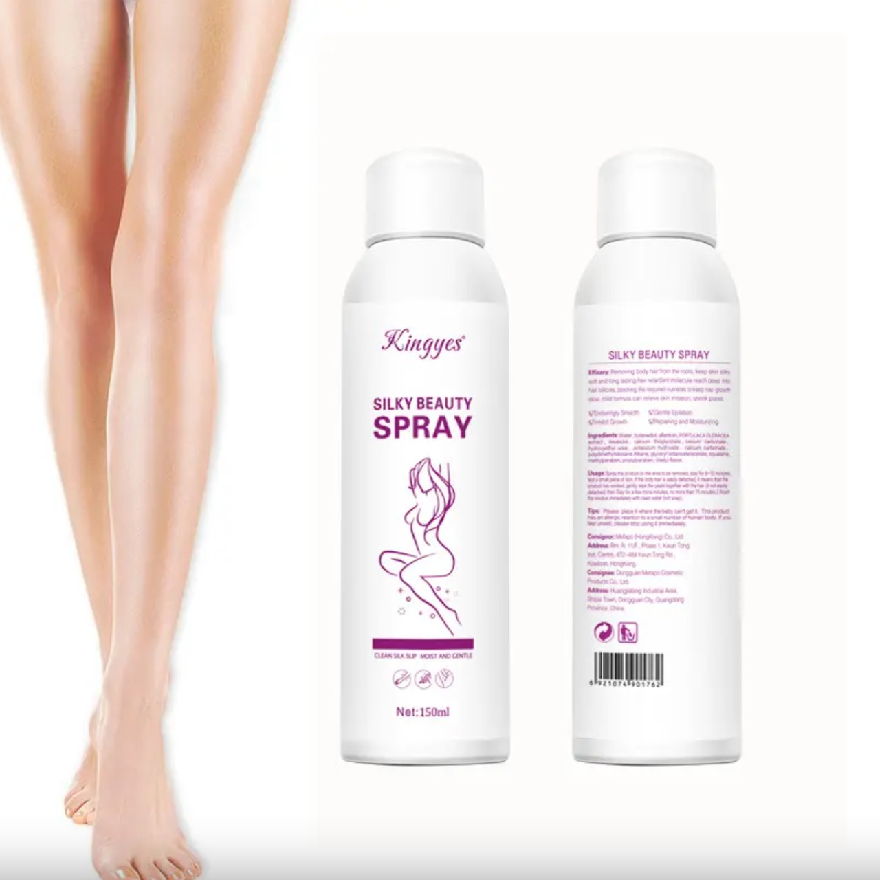 SPRAY DEPILATORIO 2X1