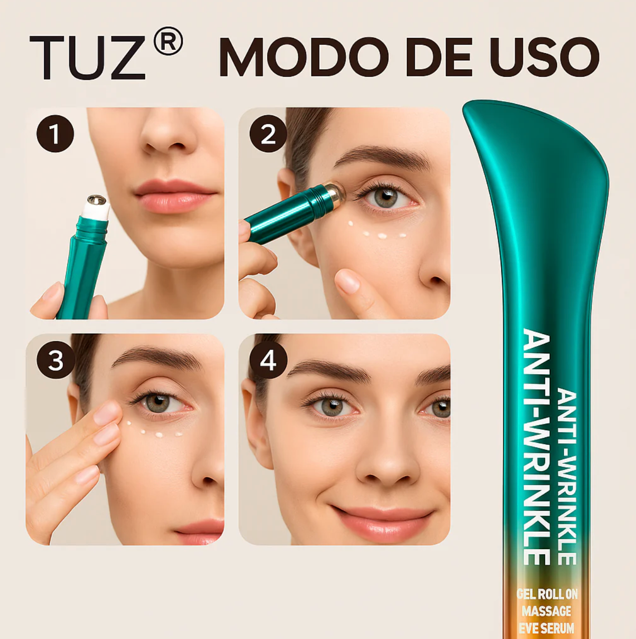 ROLL-ON ANTI-ARRUGAS ANTI-OJERAS 2X1