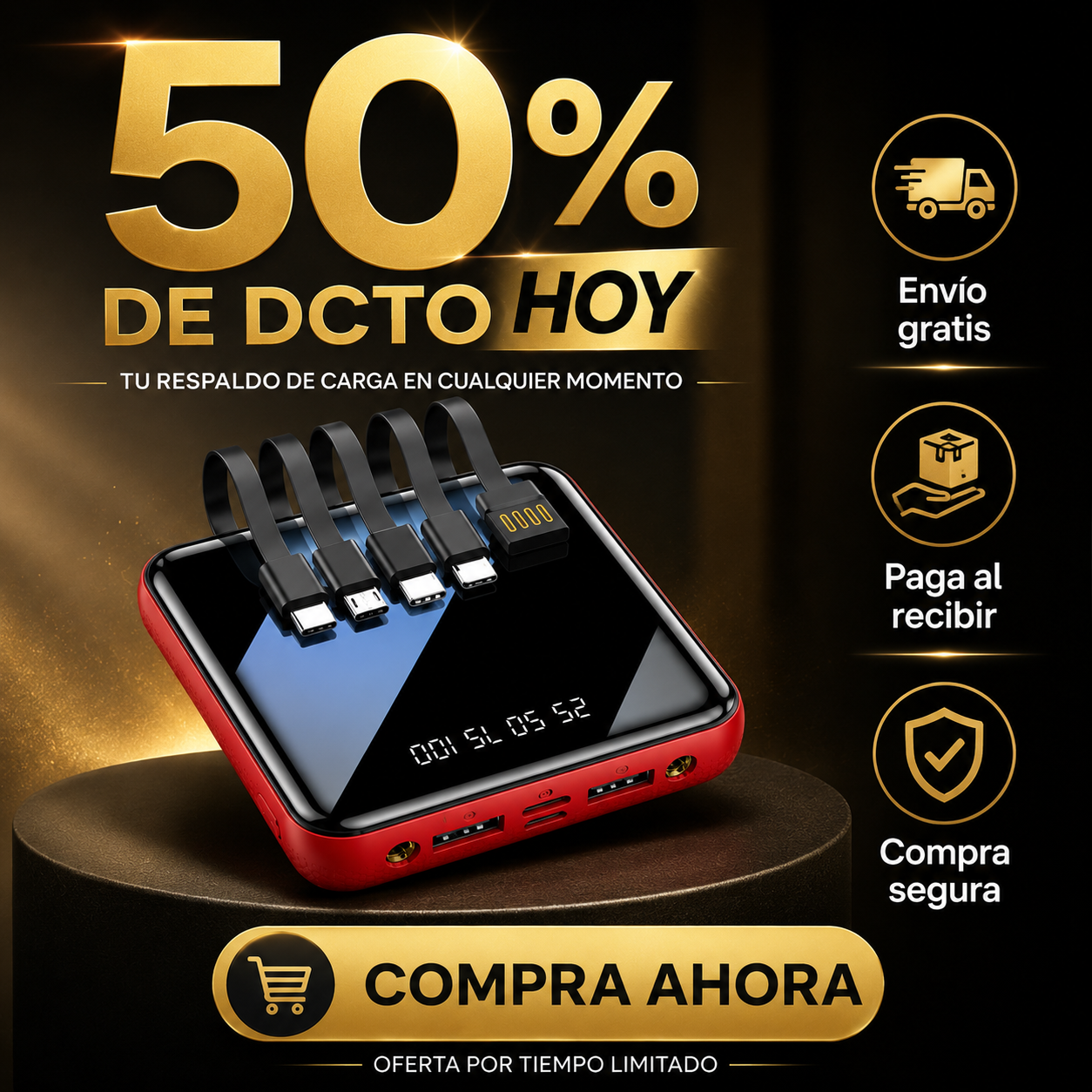 PowerKeep 20000 - Más batería fuera de casa