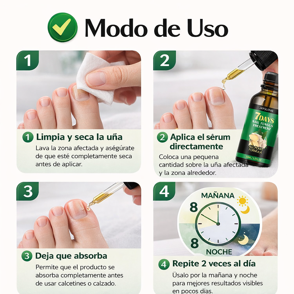 Serum 7 Días - Uñas más saludables y visiblemente renovadas en 7 días