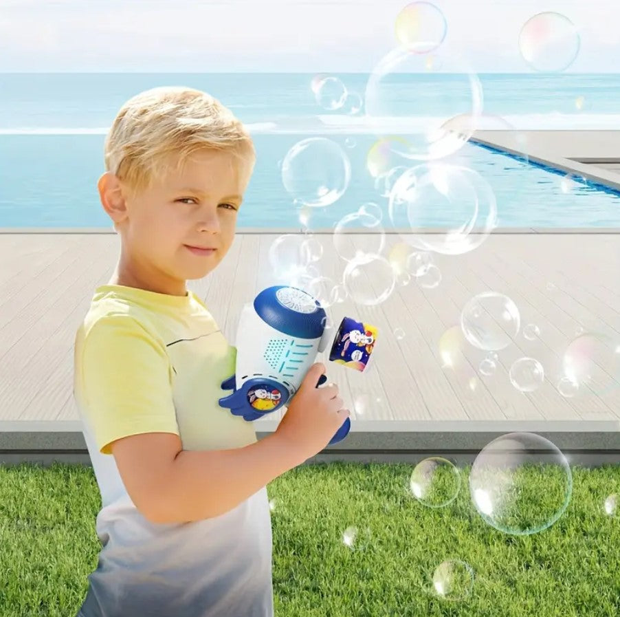 PISTOLA DE MULTI-BURBUJAS PARA NIÑOS