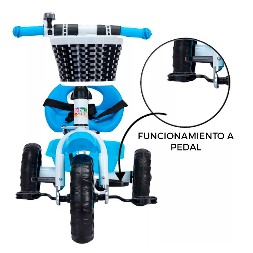 TRICICLO FLEX INFANTIL 2 EN 1 (DE 1 A 6 AÑOS)
