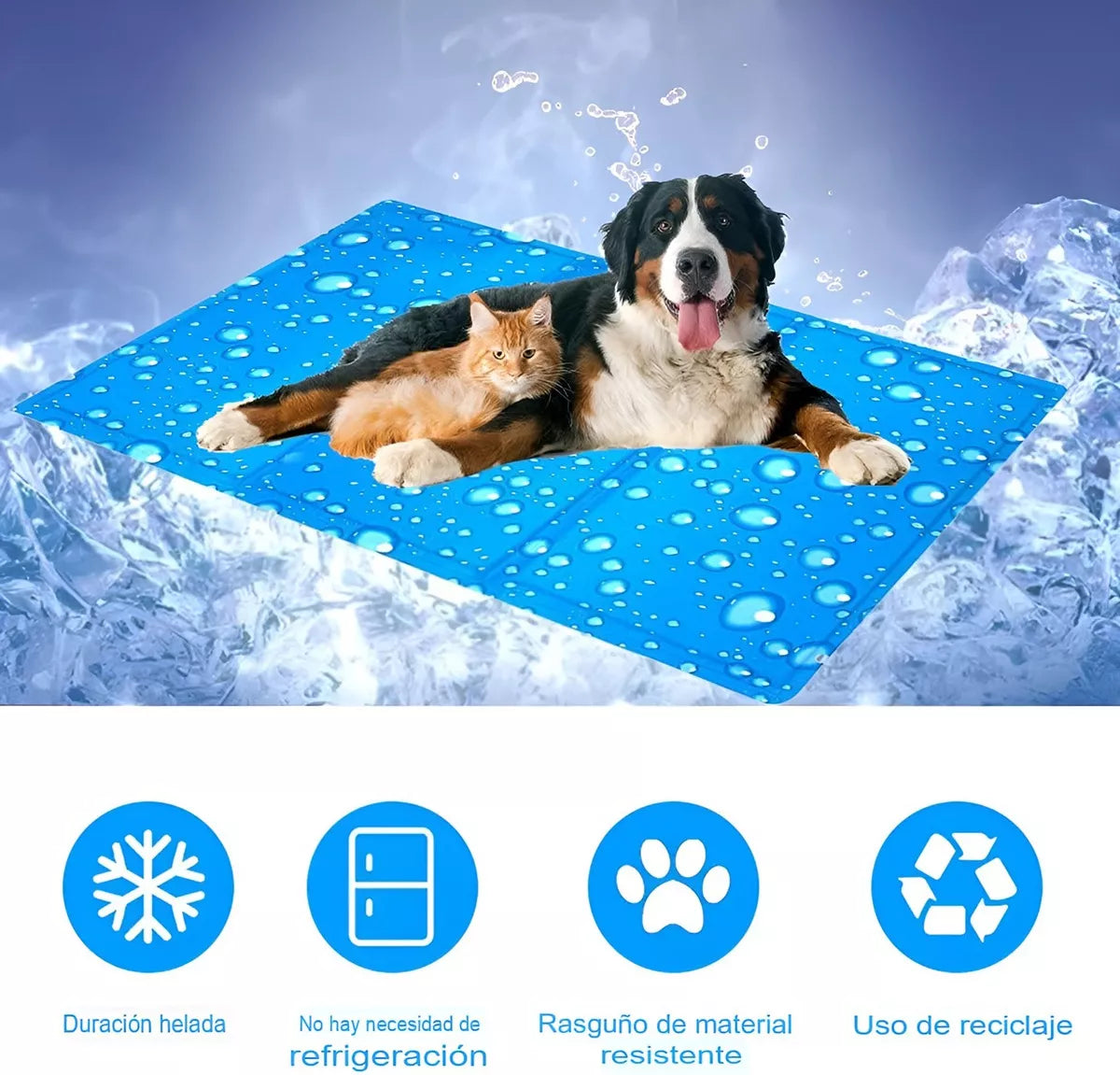 MANTA FRÍA Y REFRESCANTE PARA MASCOTAS