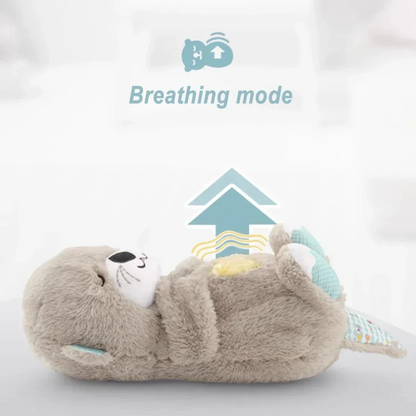 NUTRIA PELUCHE DE APEGO ANTI-ESTRÉS CON RESPIRACIÓN