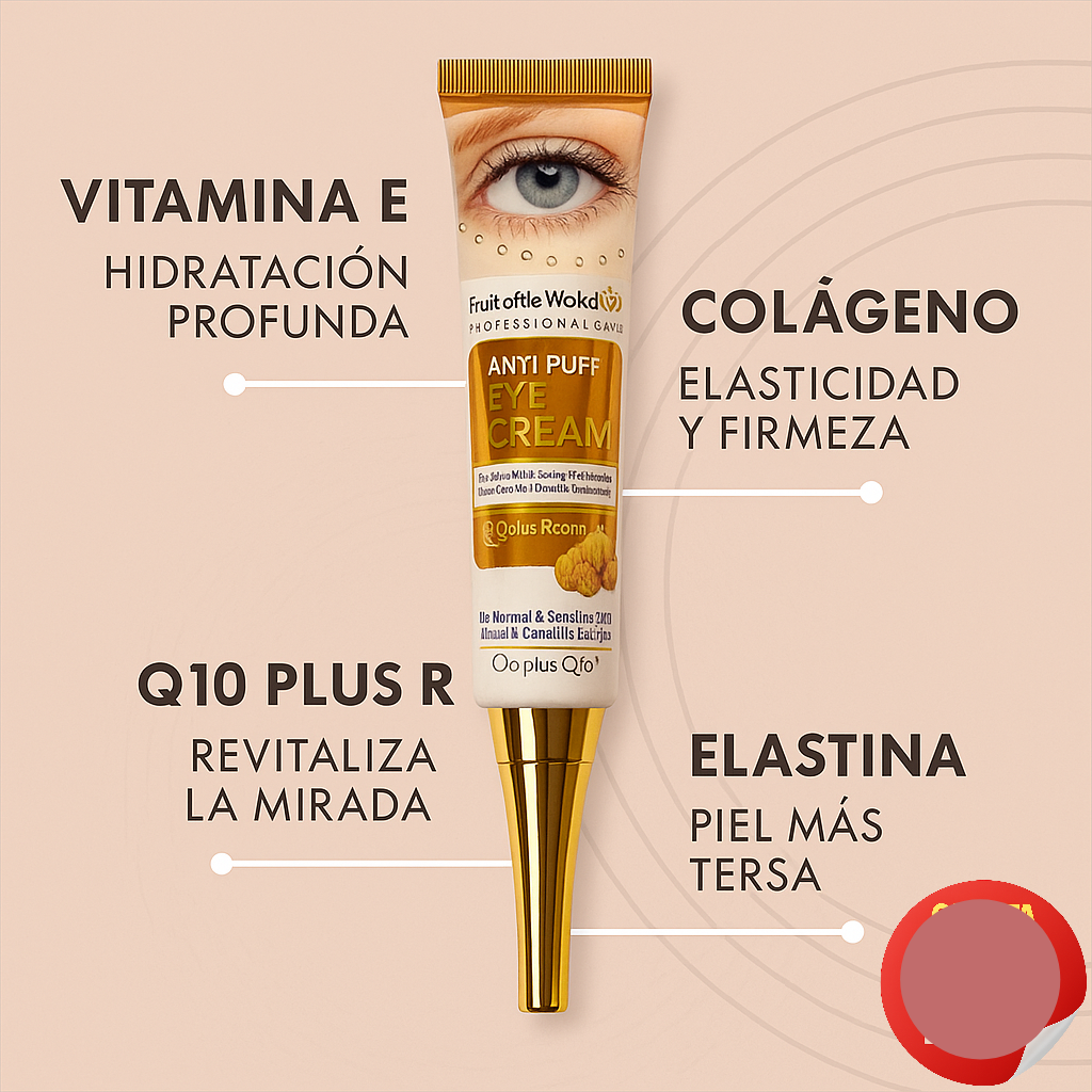 Wokali con Q10™ 2x1 – Reduce bolsas y rejuvenece tu mirada
