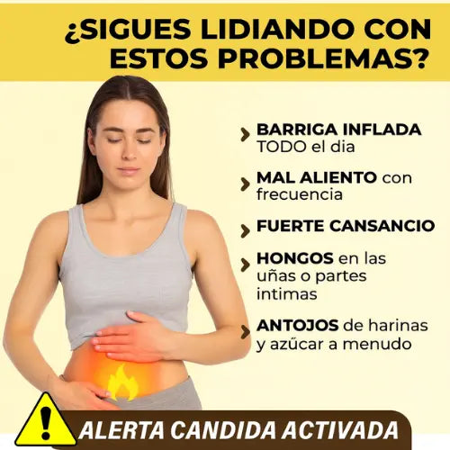 Candida Cleanse - Apoya tu bienestar digestivo