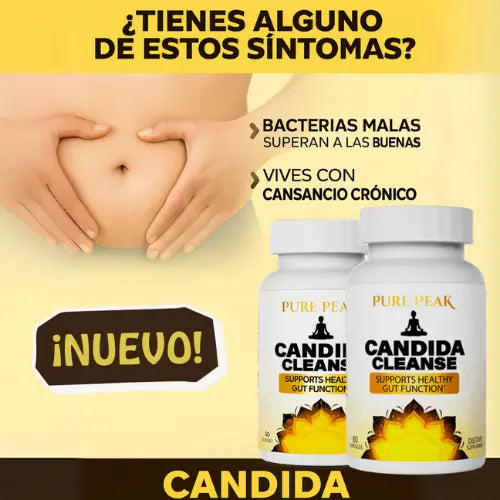 Candida Cleanse - Apoya tu bienestar digestivo