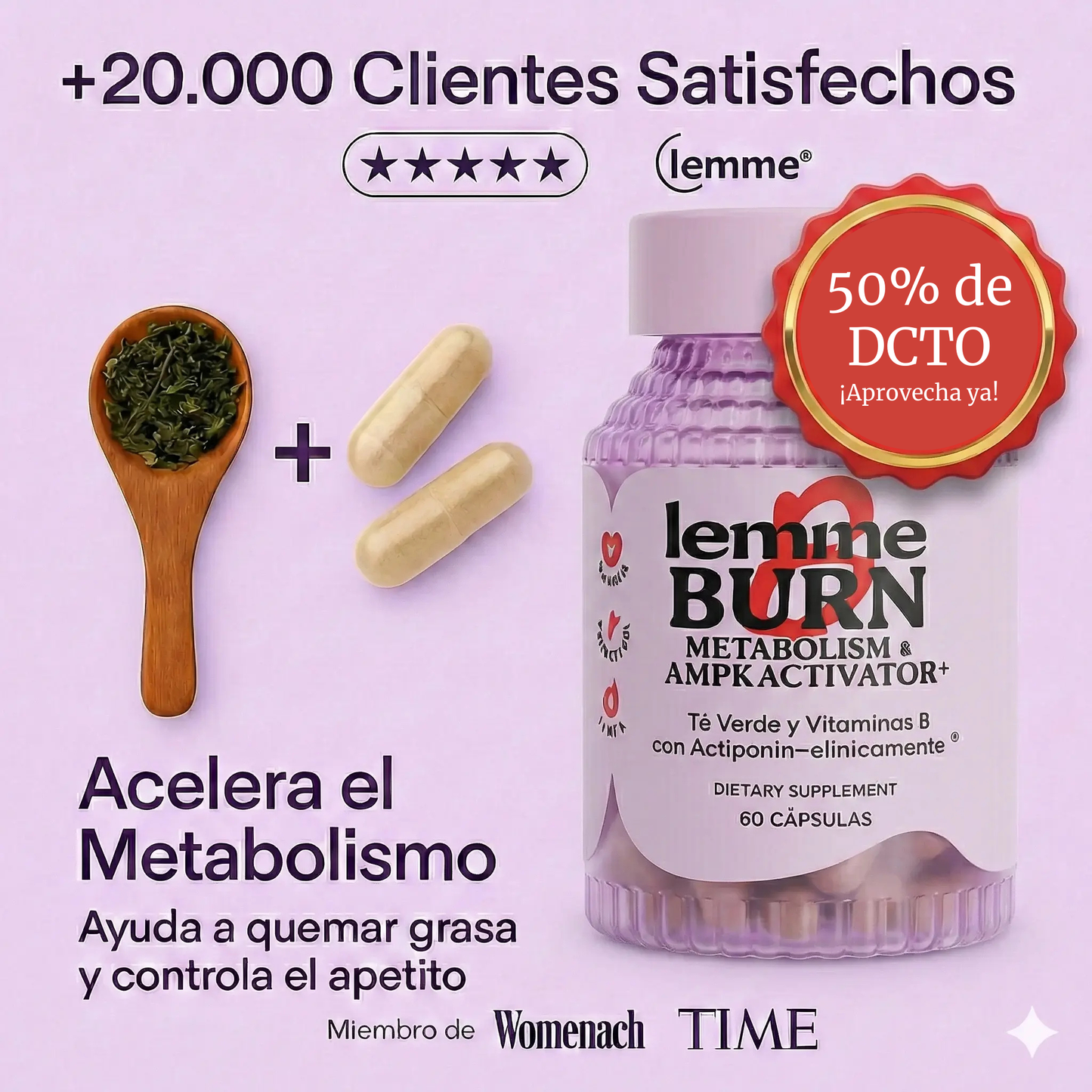 Lemme Burn - Impulsa tu metabolismo cada día