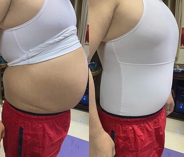 Camiseta Reductora - Moldea tu figura al instante bajo cualquier ropa