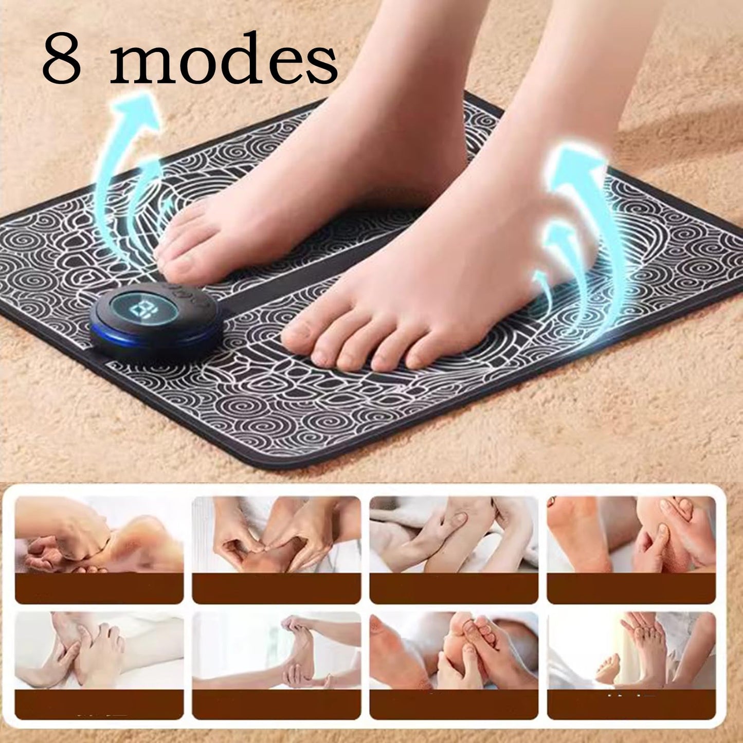 MASAJEADOR DE PIES ELÉCTRICO PORTÁTIL USB