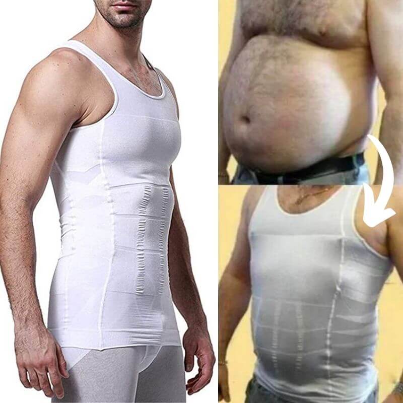 Camiseta Reductora - Moldea tu figura al instante bajo cualquier ropa