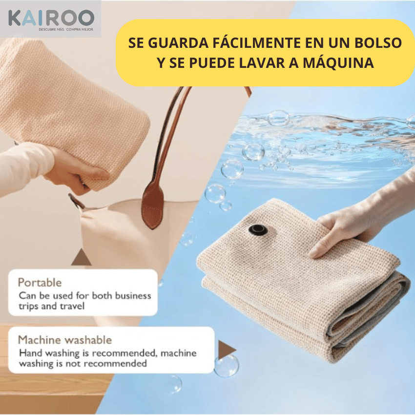 CozyWrap 4en1 - Calor cómodo donde estés