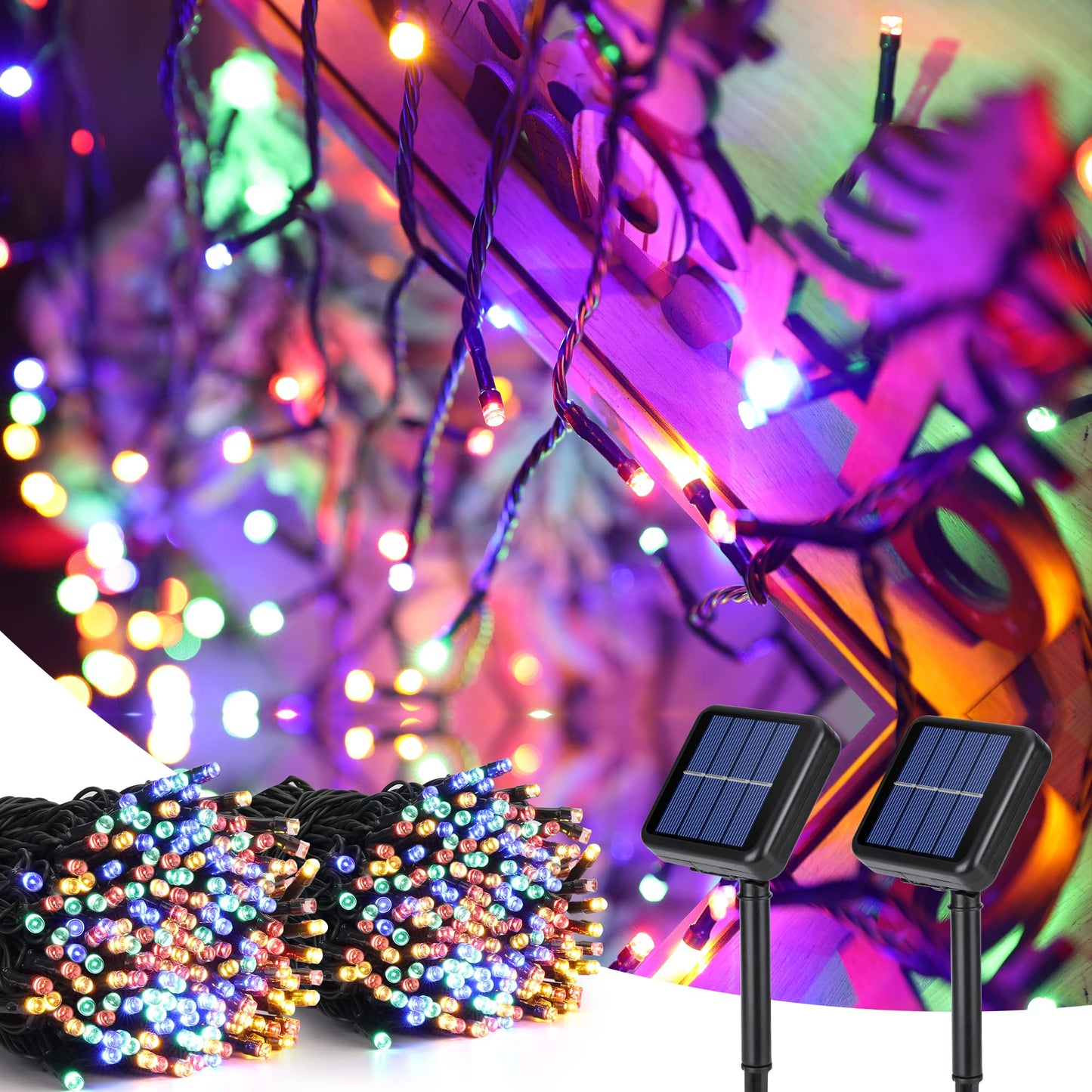LUCES SOLARES NAVIDEÑAS (2x1 PROMO NAVIDAD 🎄)
