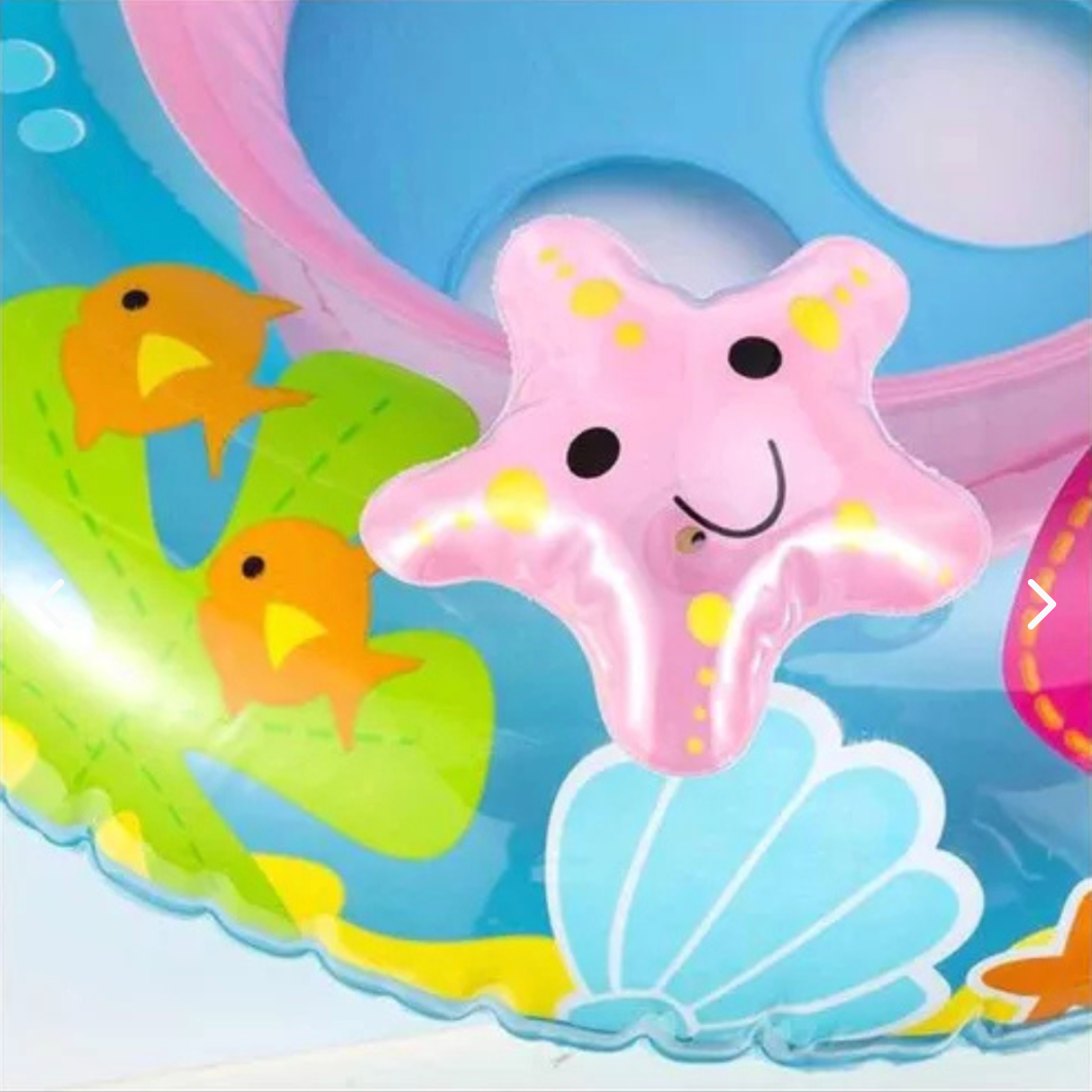 FLOTADOR CON SOMBRILLA INFLABLE PARA NIÑOS