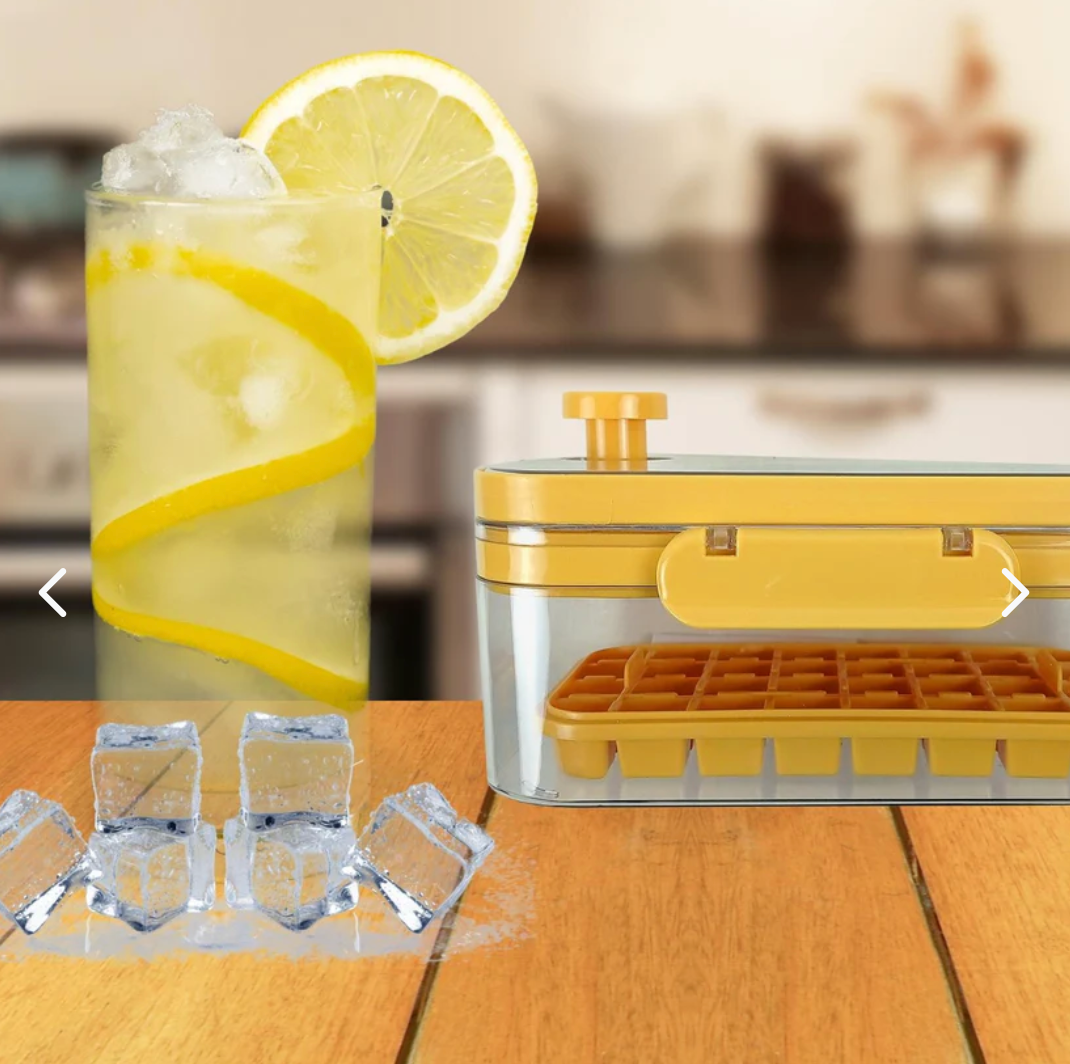 BANDEJA PARA CUBITOS DE HIELO 2 EN 1