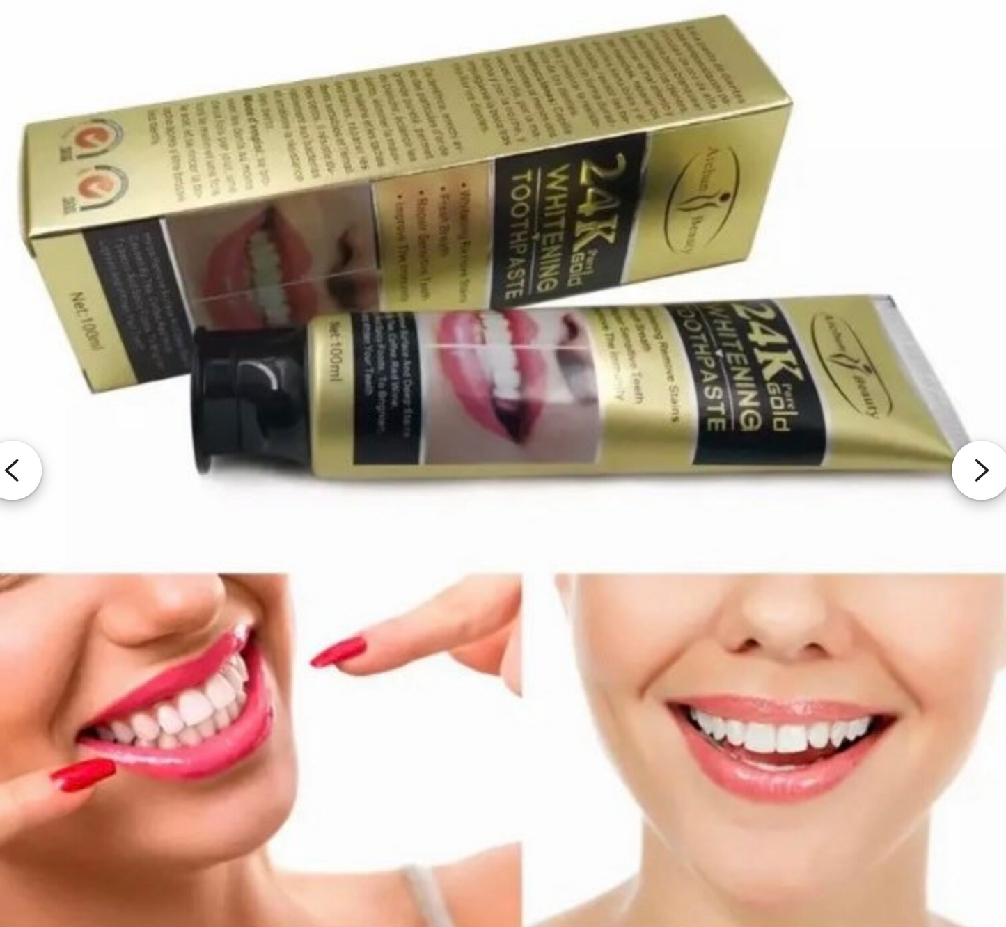 PASTA DENTAL GOLD BLANQUEADOR WINNER 2X1