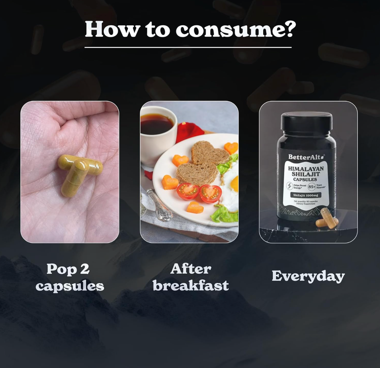 SHILAJIT BETTERALT - 60 CAPSULAS