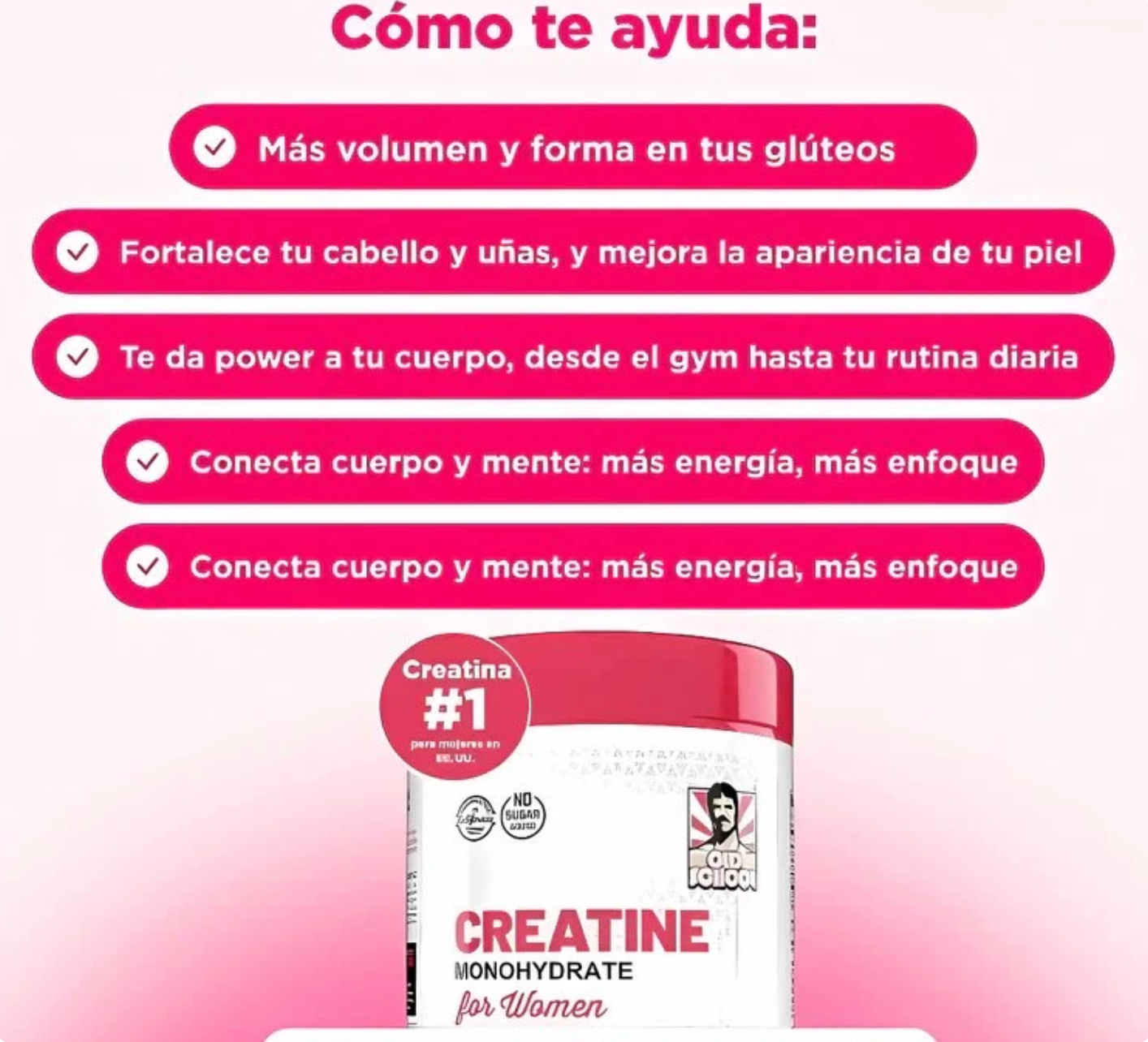 CREATINA FOR WOMEN (MUJER)