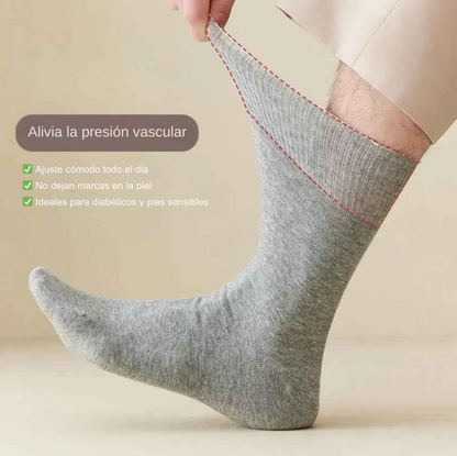 🎁 PACK DE 12 PARES DE CALCETINES PARA DIABÉTICOS