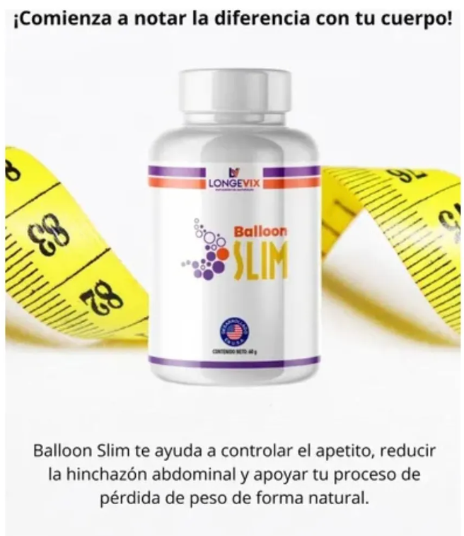 BALLOON LONGEVIX 60 CAPSULAS ¡OFERTA 🎁!