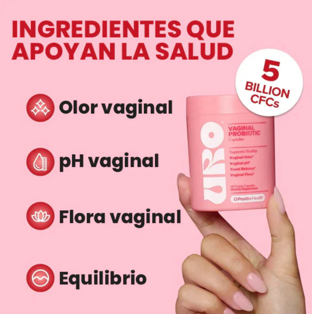 Uro Probiotico - Balance natural femenino
