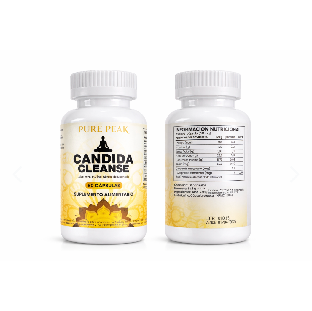 Candida Cleanse - Apoya tu bienestar digestivo