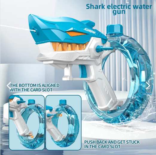 PISTOLA AUTOMÁTICA DE AGUA ELÉCTRICA POR USB SHARK