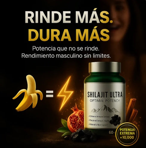 Shilajit Ultra - Energía y Vitalidad Diaria