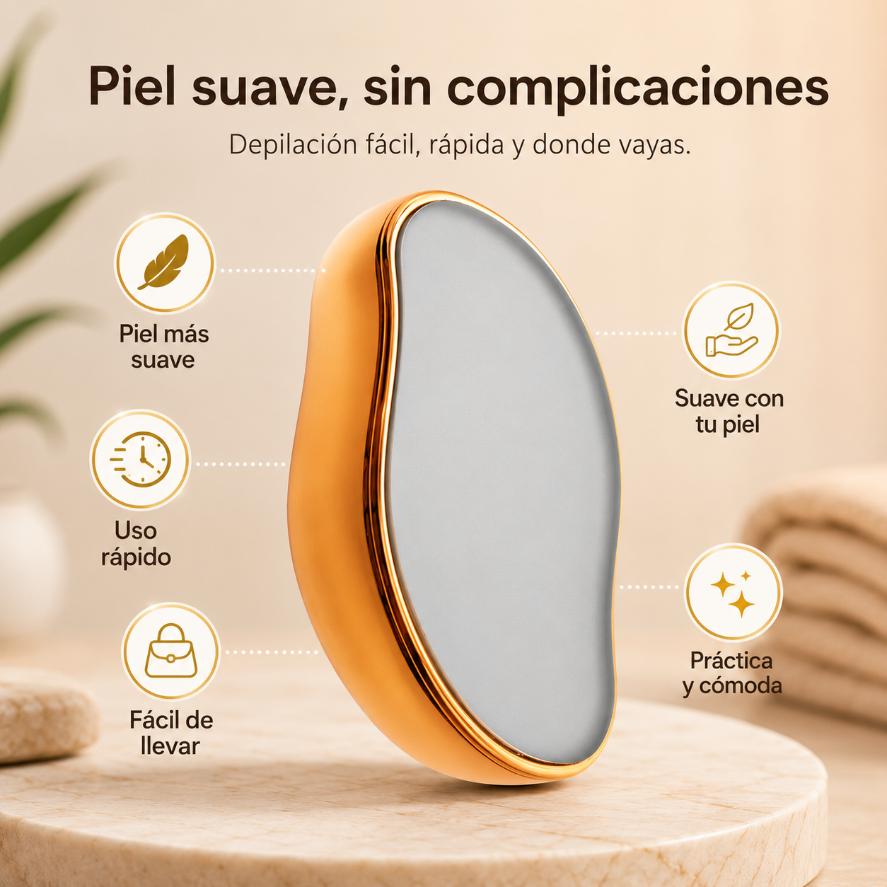 Crystaluxe Pide 1 + 1 Gratis - Depilación Fácil