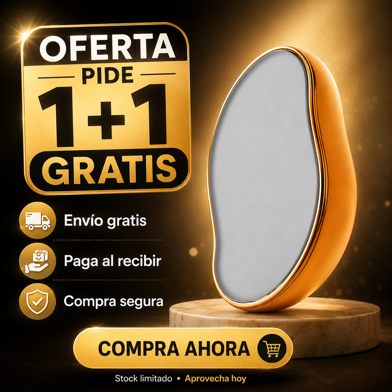 Crystaluxe Pide 1 + 1 Gratis - Depilación Fácil