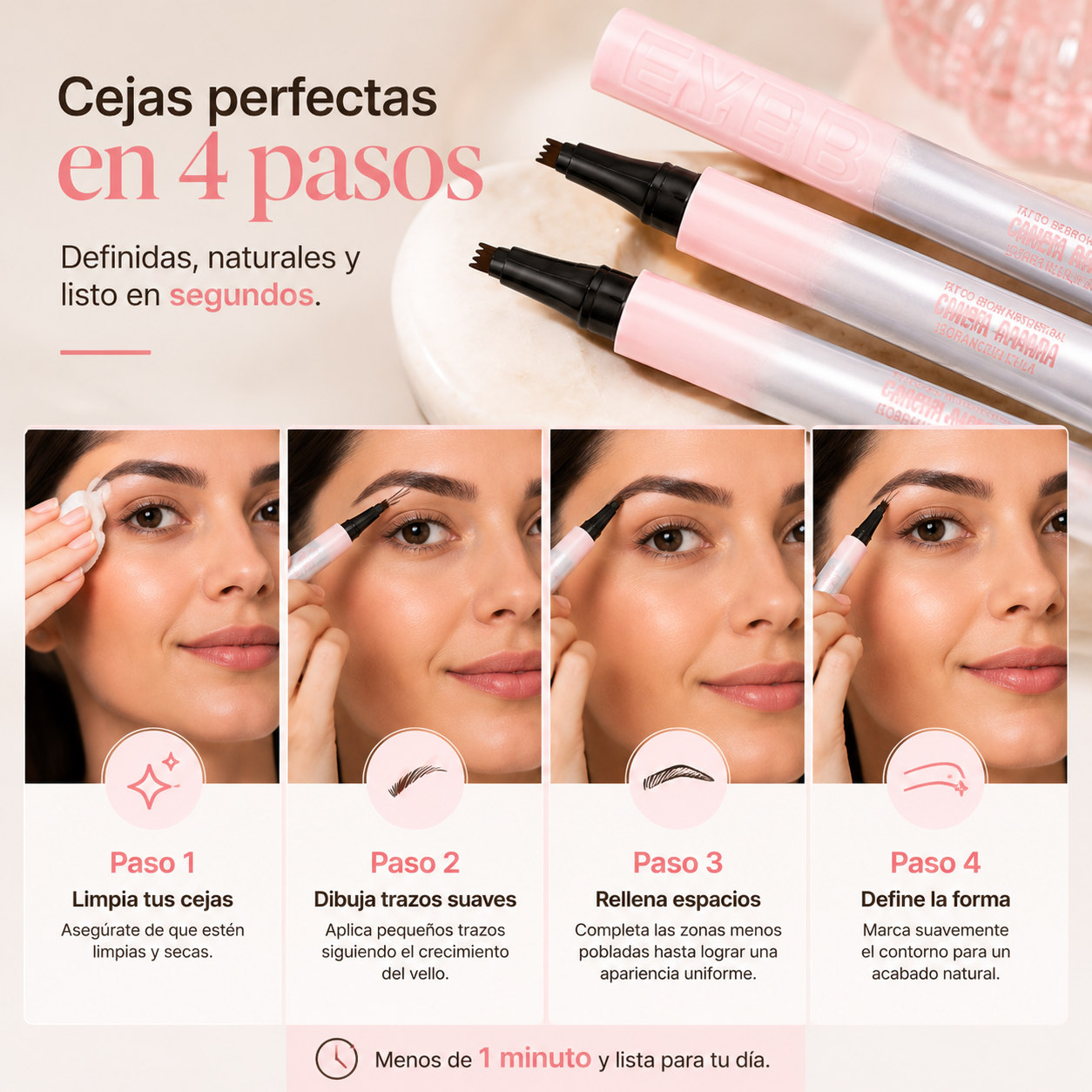 Eye Brows 2x1 - Lapiz Cejas Impermeables