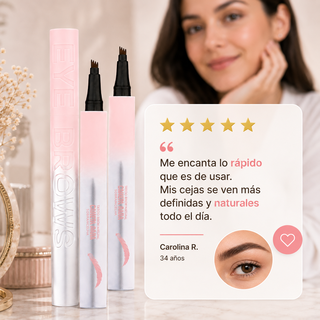 Eye Brows 2x1 - Lapiz Cejas Impermeables