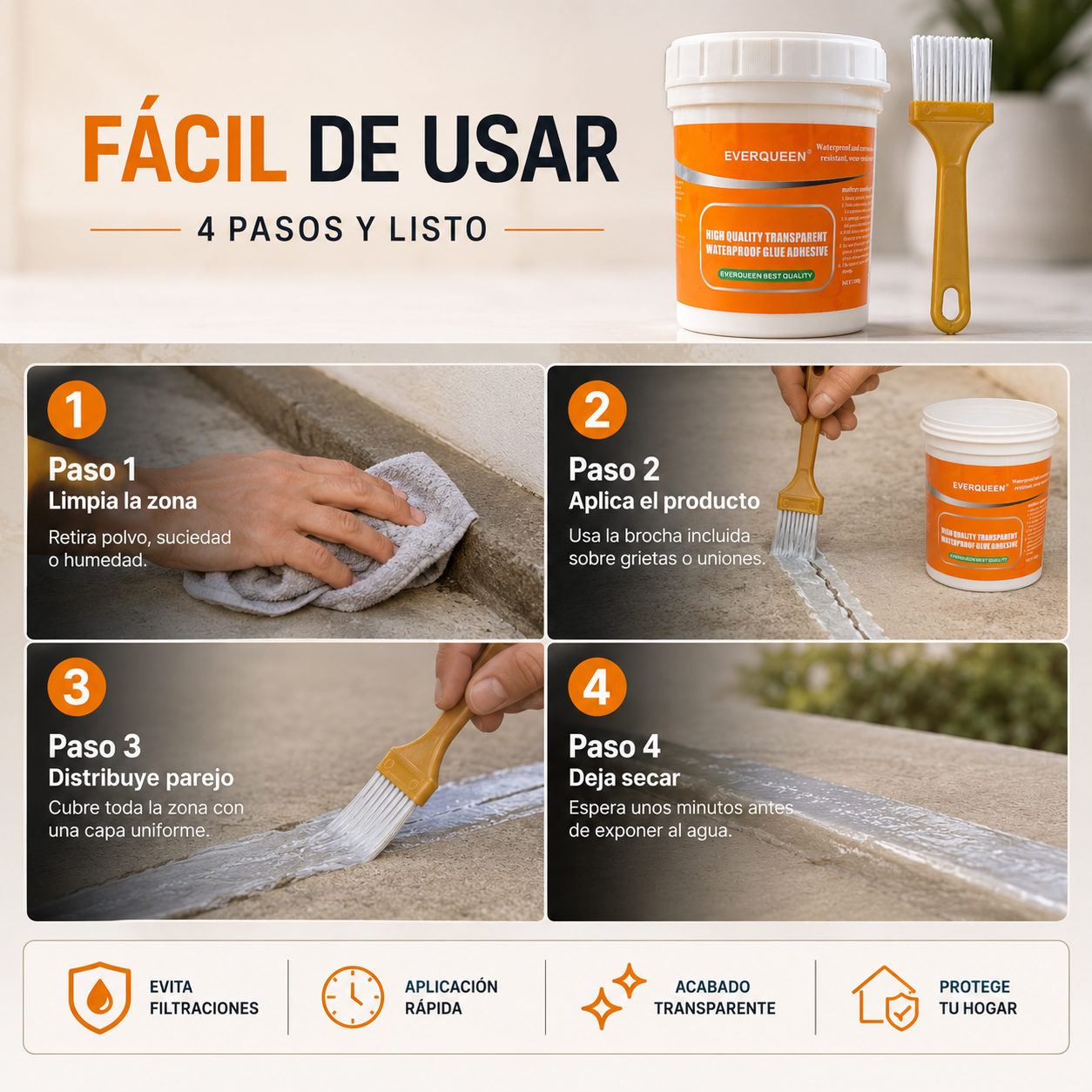 AquaFix - Protege de agua y humedad