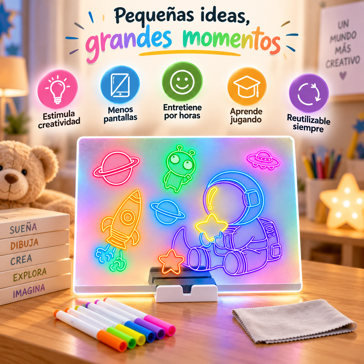 LumiBoard - Horas de creatividad y diversión
