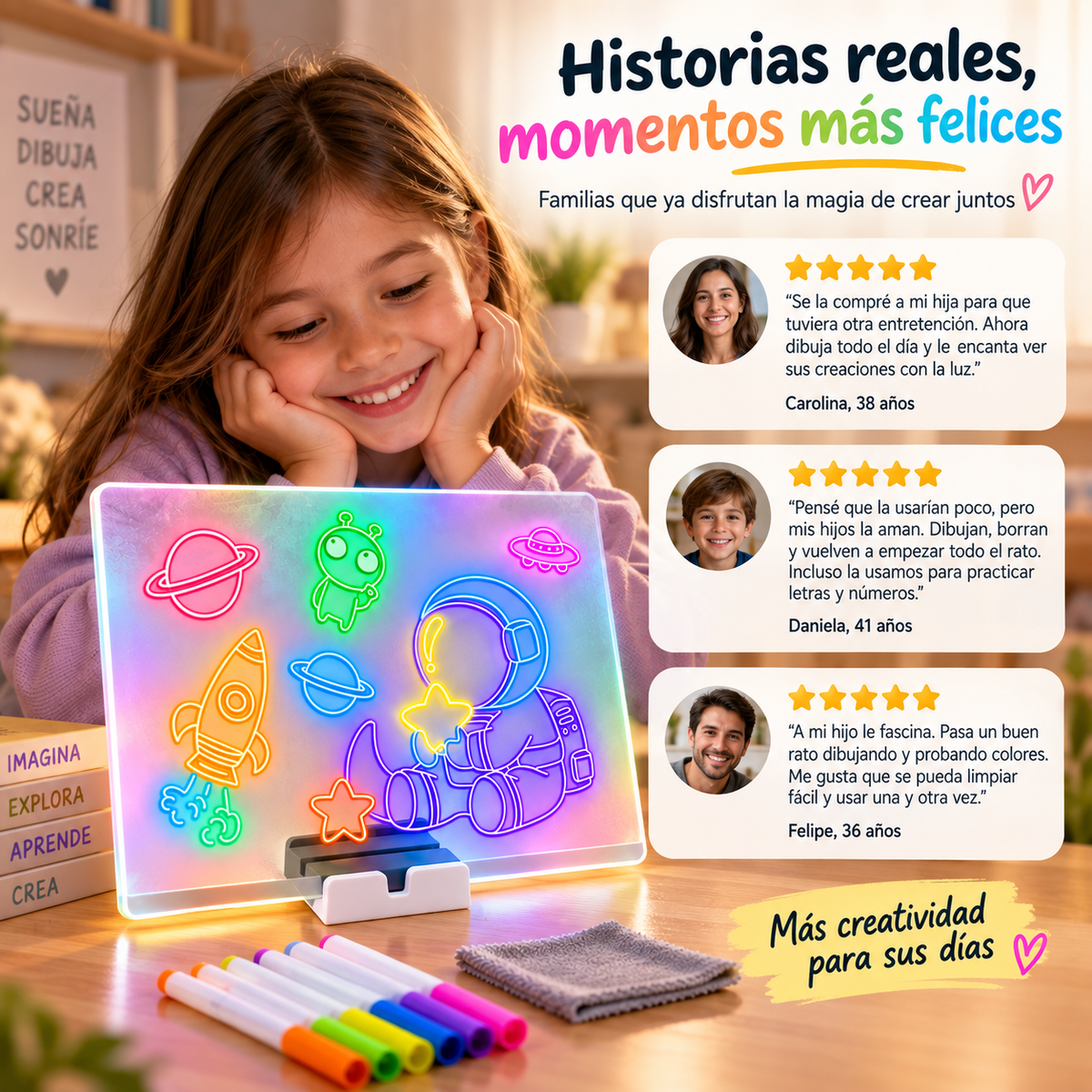 LumiBoard - Horas de creatividad y diversión