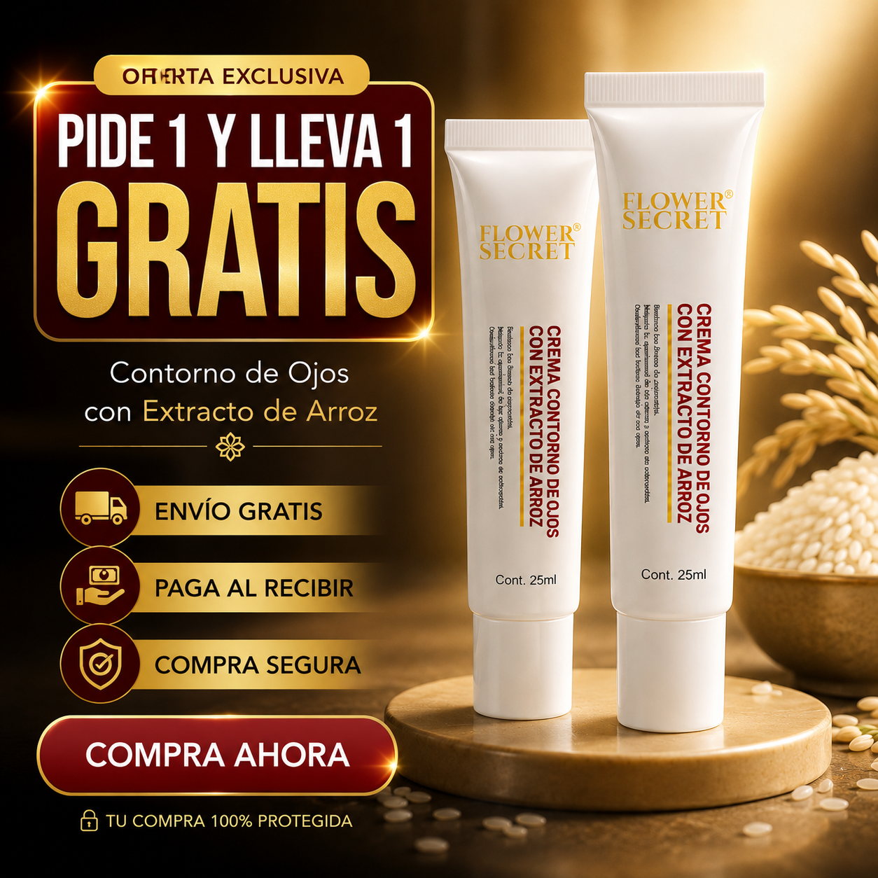 RiceGlow Eyes - Pide 1 y Lleva 1 GRATIS