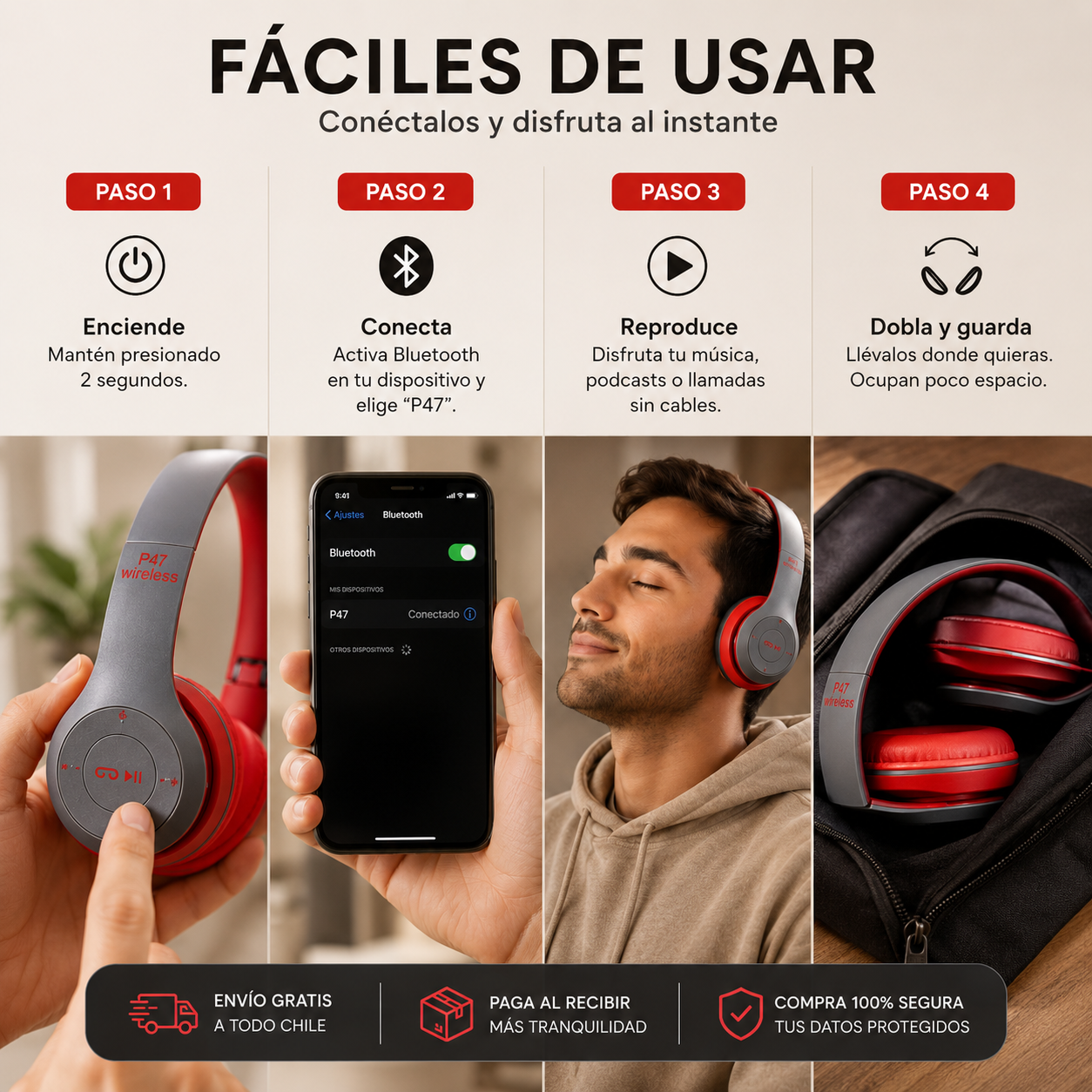 Audix Pro P47 - Audio potente donde vayas