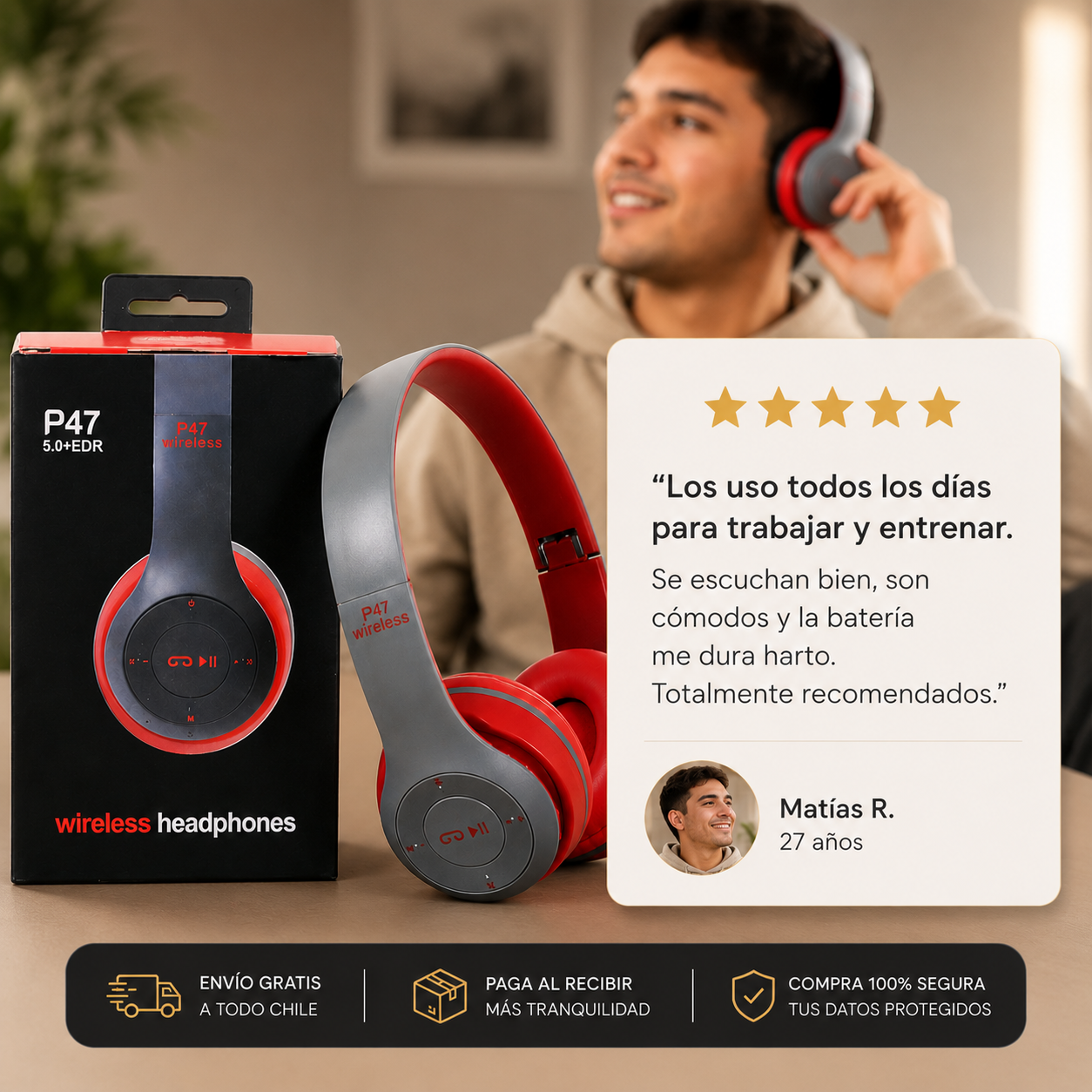 Audix Pro P47 - Audio potente donde vayas