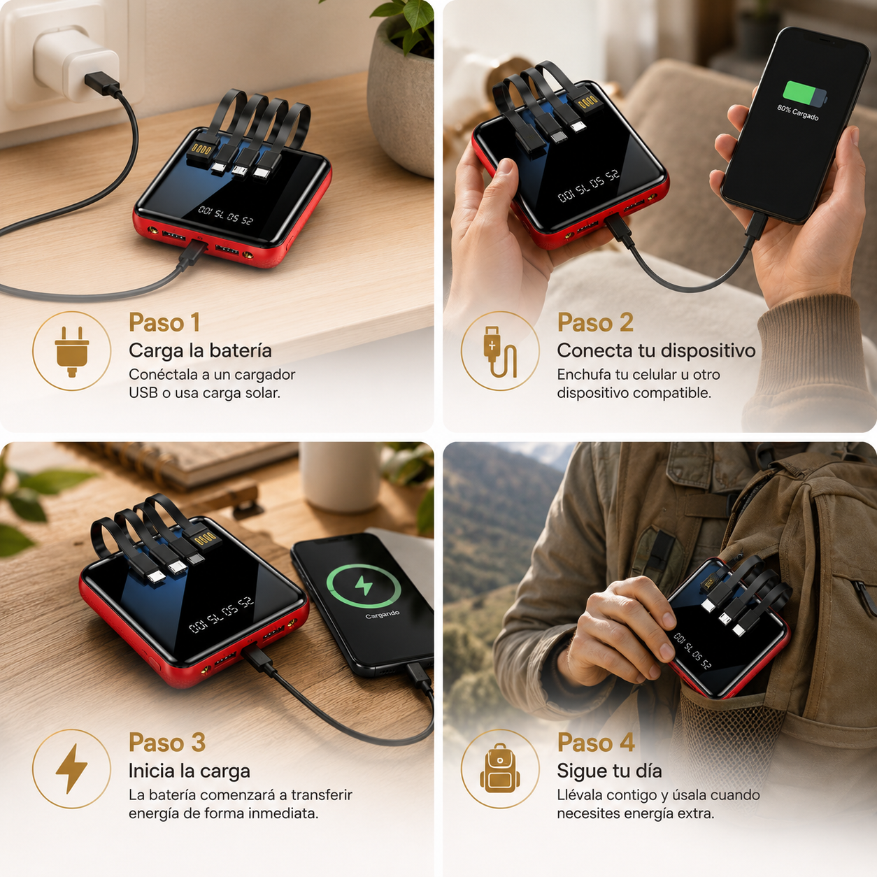 PowerKeep 20000 - Más batería fuera de casa