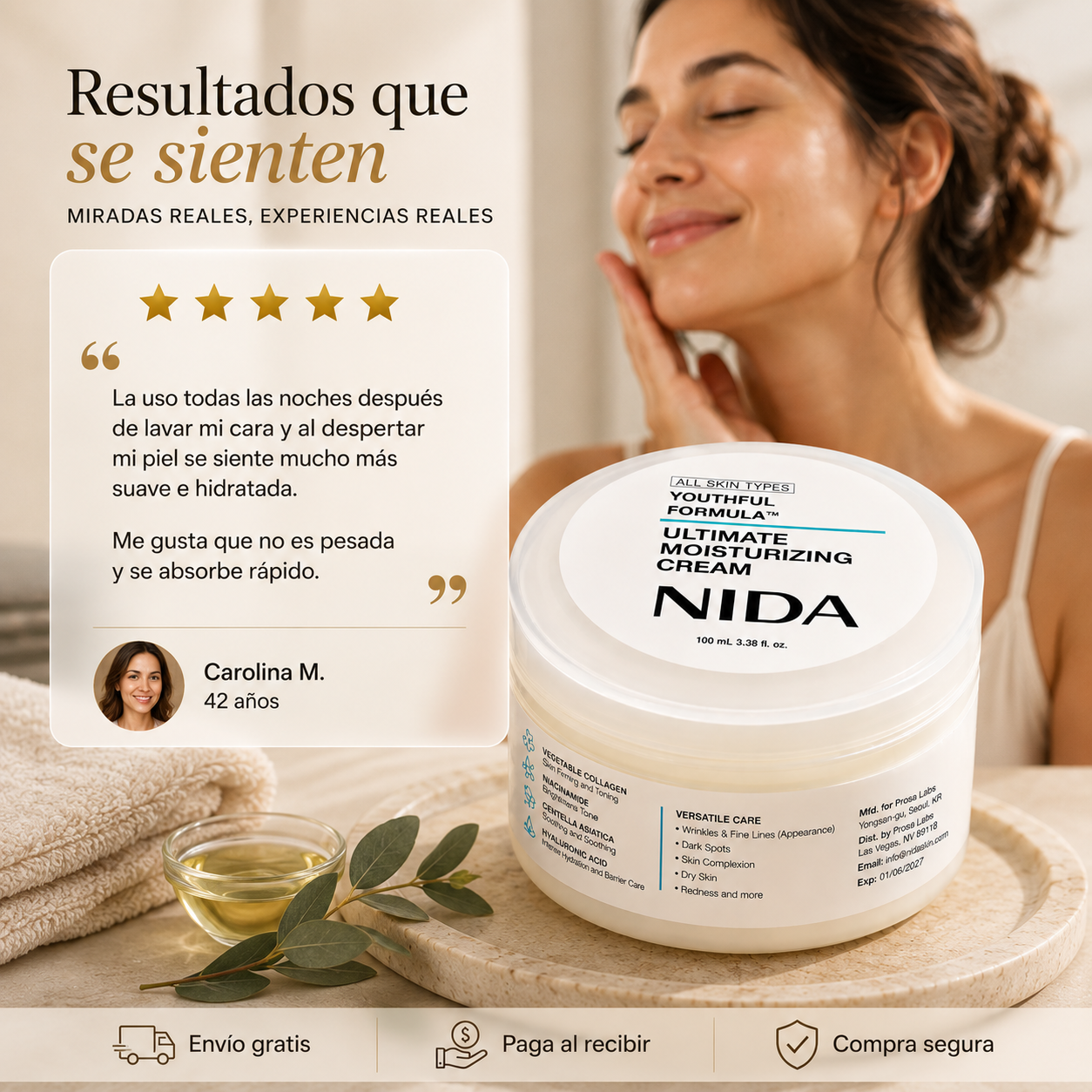 NIDA - Hidratación Profunda Todo el Día
