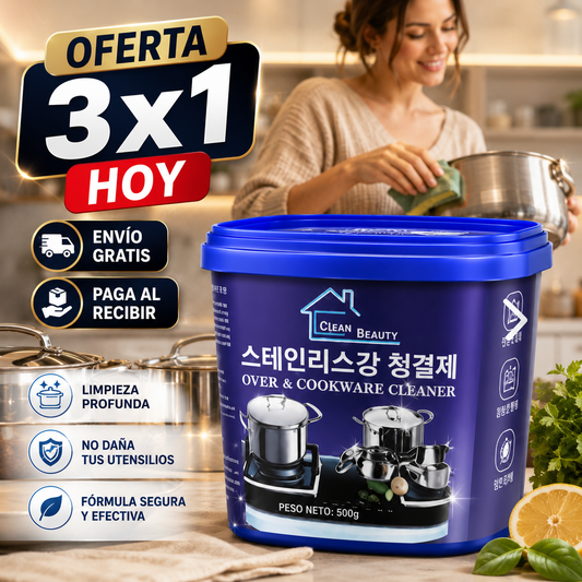 CleanPro 3x1 - Limpieza profunda en minutos