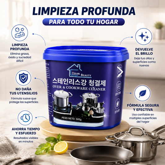 CleanPro 3x1 - Limpieza profunda en minutos