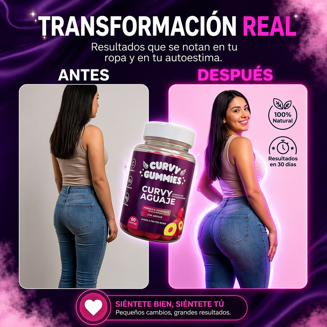 Curvy Gummies - Apoya Curvas Más Definidas